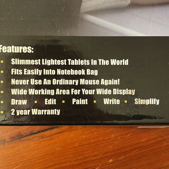 VisTablet Graphic Tablet- Draw-Edit-Paint-Write With A Pen As Your Mouse! - Picture 2 of 6